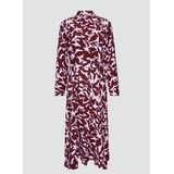 Blousejurk - Knoopsluiting - Viscose - Polokraag - Lange Mouw