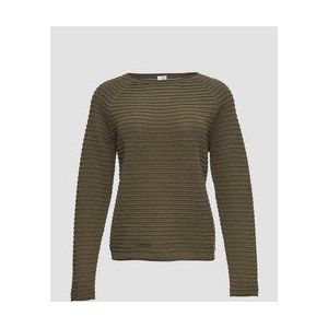 Gebreide Trui - Effen - Knitwear - Lange Mouw - Normale Pasvorm