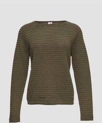 Gebreide Trui - Effen - Knitwear - Lange Mouw - Normale Pasvorm