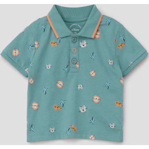 Polo met print all-over