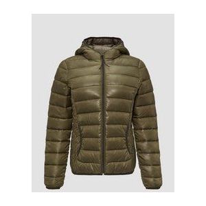 Gewatteerde Jas - Effen - Licht Gevoerd - Normale Pasvorm