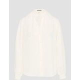 Blouse - Effen - Klassieke Blouse - Lange Mouw - Normale Pasvorm