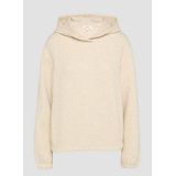 s.Oliver - Sweatshirt - Ivoor - Capuchon - Losse Pasvorm