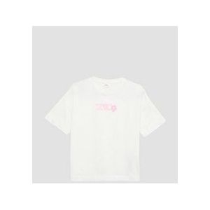 s.Oliver - T-shirt - Wit - Katoen - Korte Mouwen