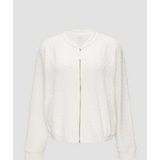 Tussenjas - Blouson - Effen - Losse Pasvorm - Elastische Taille/Zijde