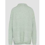 Gebreide Trui - Zacht - Oversized Pasvorm - Met Zijsplitten en Afgezakte Schouders