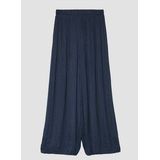 Broek - Geplisseerde Broek - Hoge Band - Wijde Pijpen