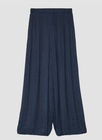 Broek - Geplisseerde Broek - Hoge Band - Wijde Pijpen