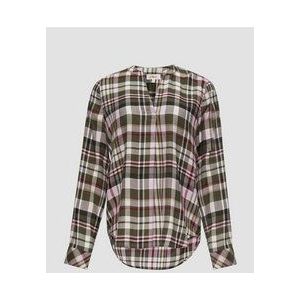 Blouse - Ruitjesprint - Viscosemix - Casual Look