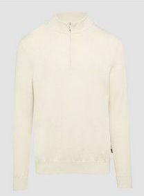 s.Oliver BLACK LABEL - Trui - Offwhite - Effen - Lange Mouw