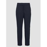 Broek - Slim-fit Sigarettenbroek - Katoenmix - Hoge Taille - Enkellengte