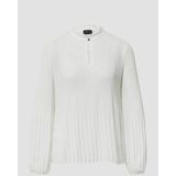 Blouse - Wijde Blouse - Effen - Crêpe - Lange Mouw - Normale Pasvorm