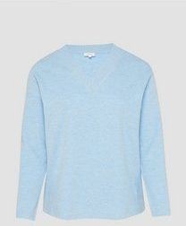 Sweatshirt - V-hals - Zacht - Relaxte Pasvorm