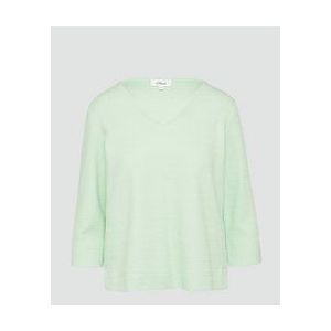 s.Oliver - Sweatshirt - Katoenmix - 3/4-mouwen