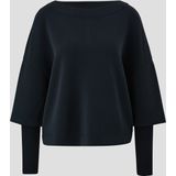 Scuba-sweatshirt met boothals