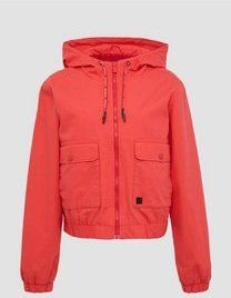 Buitenjas - Katoenen Blouson - Met Vaste Capuchon