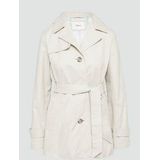 Korte trenchcoat met strikceintuur