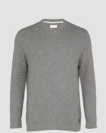 s.Oliver - Strickpullover - Heren Trui - V-hals - 100% Katoen