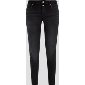 Jeans Sadie / skinny fit / mid rise / skinny leg / dubbele knoop