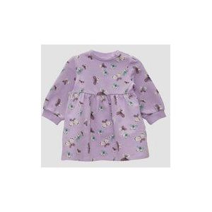 Jurk - Katoenen Sweatjurk - Relaxte Pasvorm - All-over Print