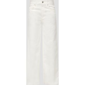 Q/S By S.Oliver High Waist Straight Fit Jeans Wit