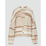 Vest - Knus Oversized - V-hals - Wijde Mouwen - Gebreid Patroon