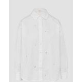 Blouse - Effen - Klassieke Blouse - Lange Mouw - Normale Pasvorm