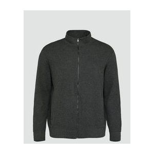 s.Oliver - Sweatshirt Jacke - Heren - Gebreide Jacquardlook