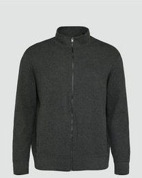 Sweatjack - Jacquardstof - Casual Look