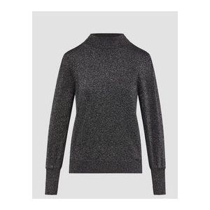 QS - Trui - Zwart gemêleerd - Gebreide truien