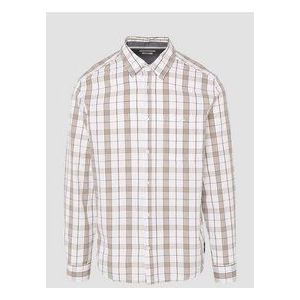 Shirt - Overhemd - Klassiek Geruit - Normale Pasvorm - Met Borstzak