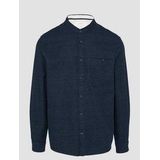 Overhemd - Mélange - Lange Mouw - Regular Fit - Katoen