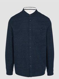 Overhemd - Mélange - Lange Mouw - Regular Fit - Katoen