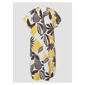 s.Oliver - Blousejurk - Lichte en Luchtige Linnenmix - V-hals - Praktische Steekzakken