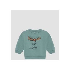 Sweatshirt - Print - Borduursel