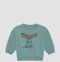 Sweatshirt - Print - Borduursel