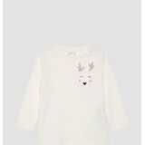 T-shirt - Katoen - Lange Mouwen - A-vorm Pasvorm