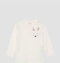 T-shirt - Katoen - Lange Mouwen - A-vorm Pasvorm