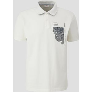 Polo met logoprint