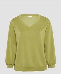 s.Oliver - Sweatshirt - V-hals - Casual - Relaxte Pasvorm