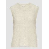 s.Oliver Gebreide bodywarmer  beige