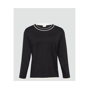 Trui - Effen - Knitwear - Lange Mouw - Normale Pasvorm