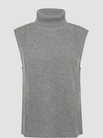 Gebreide Trui - Mélange - Knitwear - Mouwloos