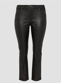 Jeans - Gecoate Mid-Rise - Slim Fit - Matte Look - 5-Pocket Ontwerp