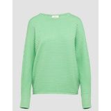 s.Oliver - Gebreide Trui - Viscoseblend - Met Vleermuismouwen