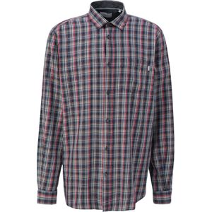 Regular: geruit overhemd met lyocell