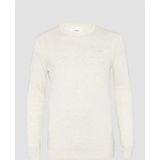 Gebreide Trui - Ronde Hals - Katoen - Blauw