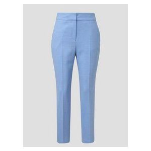 s.Oliver - Regular - Zakelijke Broek - Zwart - Hoog Taille - Slim Fit