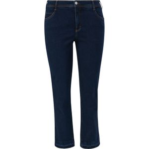 Jeans / regular fit / mid rise / slim leg / geverfde naden