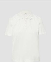 Shirt - Effen - Katoen - Polokraag - Kwartmouw - Normale Pasvorm